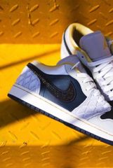 (ORDER) Air Jordan 1 Low Beaded Swoosh DV1762 001