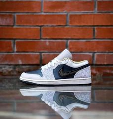 (ORDER) Air Jordan 1 Low Beaded Swoosh DV1762 001
