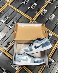 (ORDER) Nike Air Jordan 1 Low Denim CZ8455 100 Chính Hãng