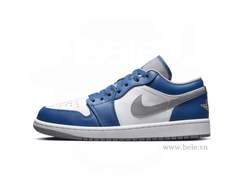 (ORDER) Nike Air Jordan 1 Low True Blue 553558 412 Chính Hãng