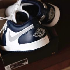 (ORDER) Nike Air Jordan 1 Low Midnight Navy 553558 141 Chính Hãng