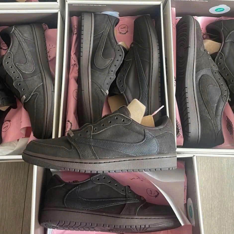 Air Jordan 1 Low OG Travis Scott Velvet Brown DM7866 202