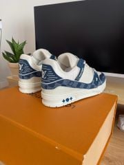 LV Trainer Sneaker Marine 1ACPRY