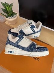 LV Trainer Sneaker Marine 1ACPRY