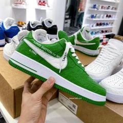 LV x Off White x Air Force 1 Green