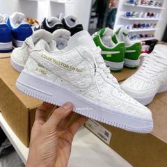 LV x Off White x Air Force 1 White