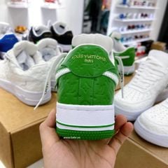 LV x Off White x Air Force 1 Green