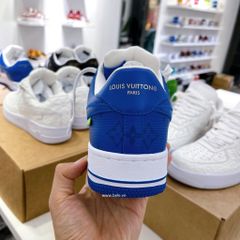 LV x Off White x Air Force 1 Blue