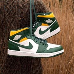 (ORDER) Nike Air Jordan 1 Mid Sonics 554725 371 Chính Hãng