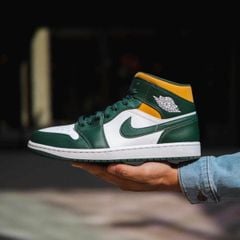 (ORDER) Nike Air Jordan 1 Mid Sonics 554725 371 Chính Hãng