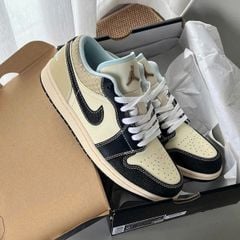 (ORDER) Nike Air Jordan 1 Low Coconut Milk Black HQ3437 101 Chính Hãng