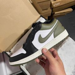 (ORDER) Nike Air Jordan 1 Low Medium Olive 553558 092 Chính Hãng