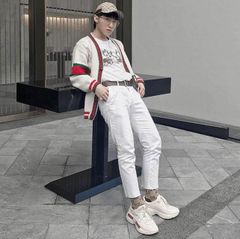 (ORDER) GC Rhyton Logo Leather Sneaker DRW00