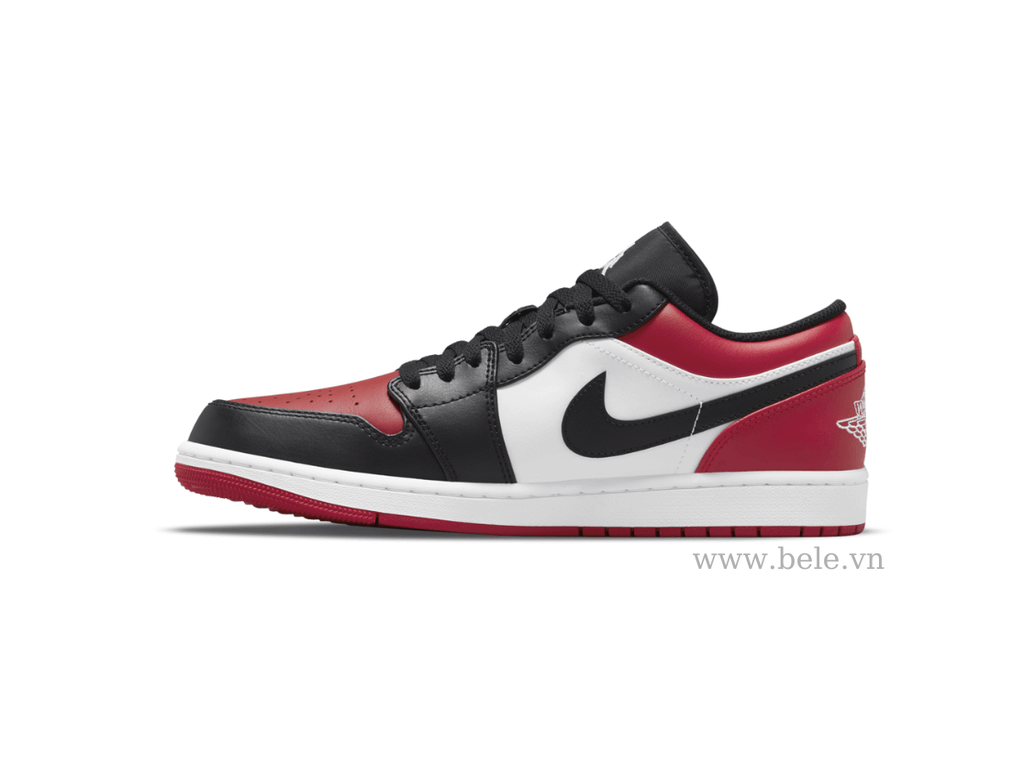 Air Jordan 1 Low Bred Toe 553558 612