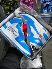 (SALE) Air Jordan 1 High UNC Off White AQ0818 148