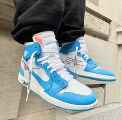 Giày Nike Air Jordan 1 High UNC Off White AQ0818 148 Best Quality