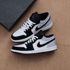 Air Jordan 1 Low Black Matte Silver HF3148 106