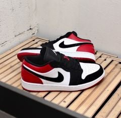 Air Jordan 1 Low Black Toe 553558 116