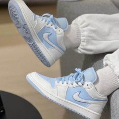 (ORDER) Nike Air Jordan 1 Low Reverse Ice Blue DV1299 104