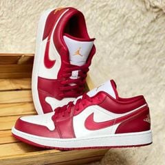 Nike Air Jordan 1 Low Cardinal Red 553558 607