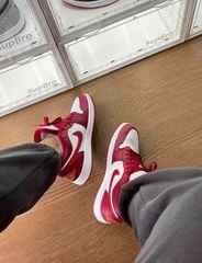 Air Jordan 1 Low Cardinal Red 553558 607