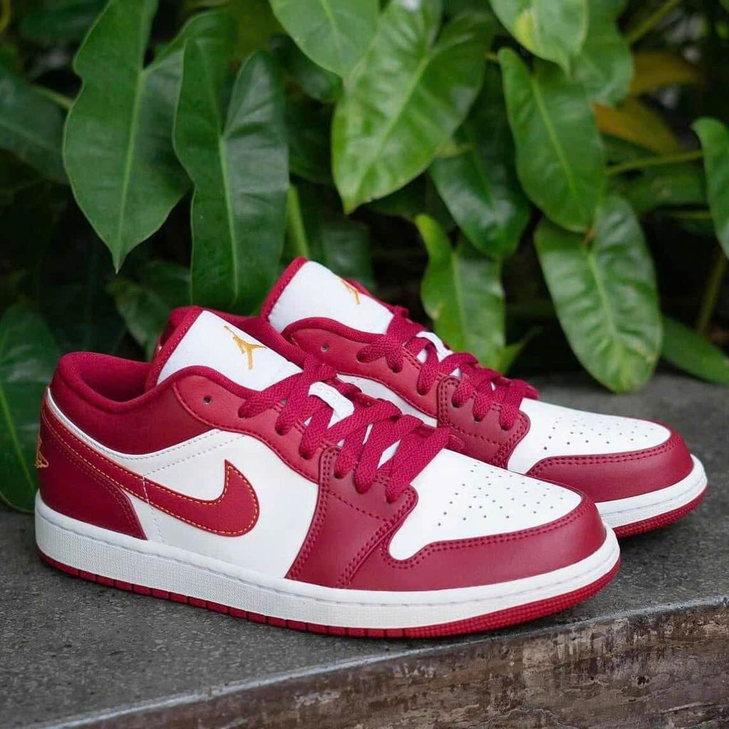 Air Jordan 1 Low Cardinal Red 553558 607