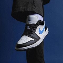 Air Jordan 1 Low Black University Blue DC0774 041