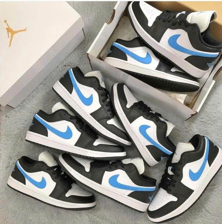 Air Jordan 1 Low Black University Blue DC0774 041