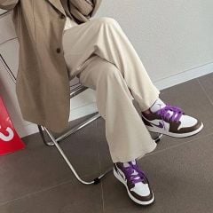 (ORDER) Nike Air Jordan 1 Low Purple Mocha GS 553560 215