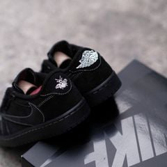 Air Jordan 1 Low Travis Scott Phantom Black DM7866 001 Best Quality