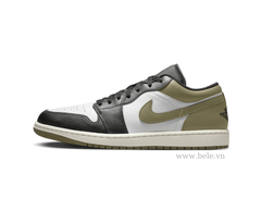 (ORDER) Nike Air Jordan 1 Low Medium Olive 553558 092 Chính Hãng