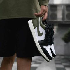 (ORDER) Air Jordan 1 Low Medium Olive 553558 092