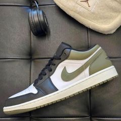 (ORDER) Air Jordan 1 Low Medium Olive 553558 092