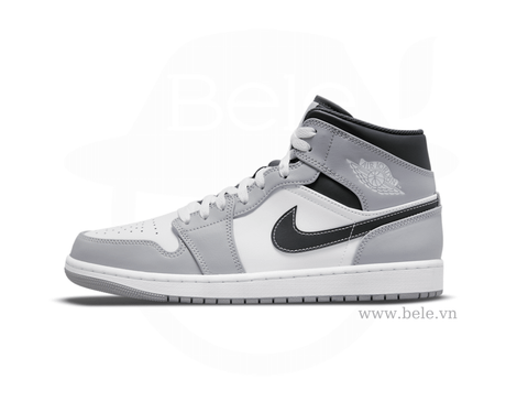 Nike Air Jordan 1 Mid Light Smoke Grey 2022 554724 078