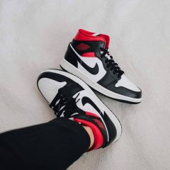 (ORDER) Nike Air Jordan 1 Mid Gym Red BQ6472 061