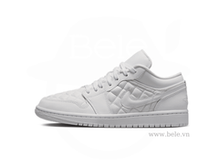 (ORDER) Nike Air Jordan 1 Low Quilted White DB6480 100