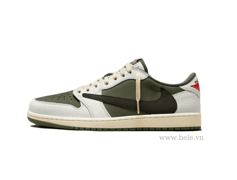 Air Jordan 1 Low Travis Scott Medium Olive DM7866 200