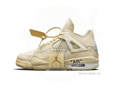 Air Jordan 4 Off White Sail CV9388 100