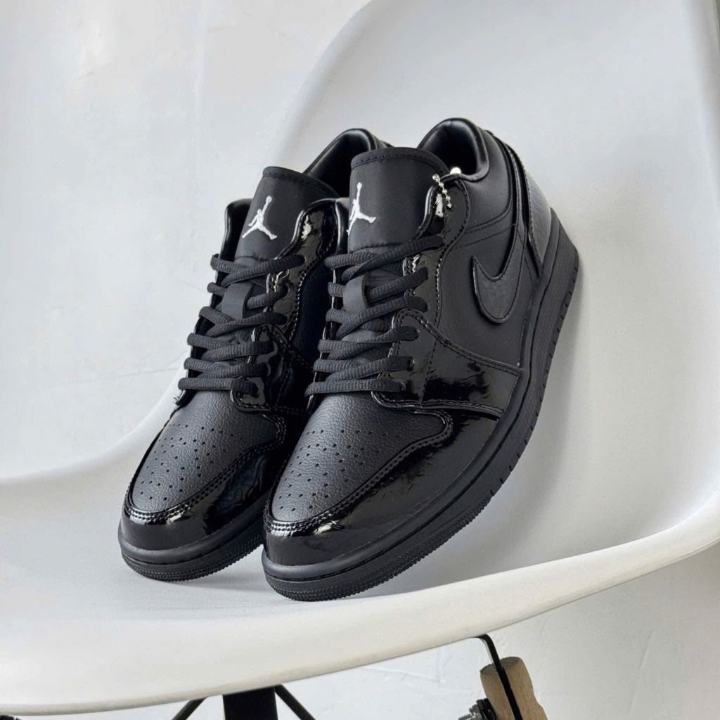 Air Jordan 1 Low Black Croc HJ7743 010 Best Quality
