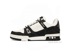 LV Trainer Sneaker Black White 1A9JG7