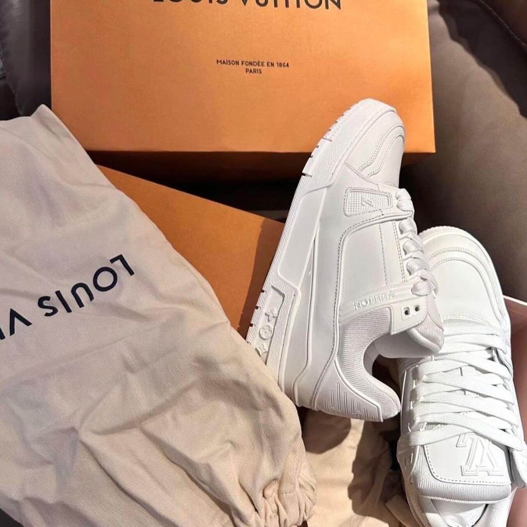 LV Trainer Sneaker White 1A9G53