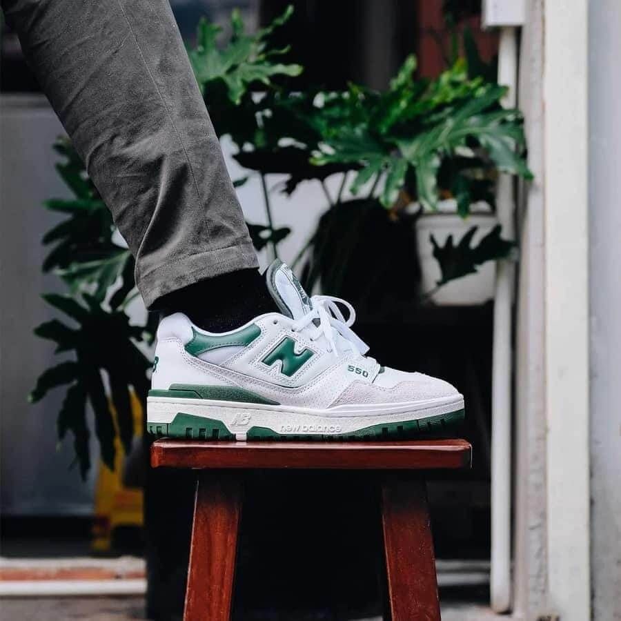 (ORDER) New Balance 550 White Green BB550WT1
