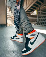 Nike Air Jordan 1 High Electro Orange 575441 180