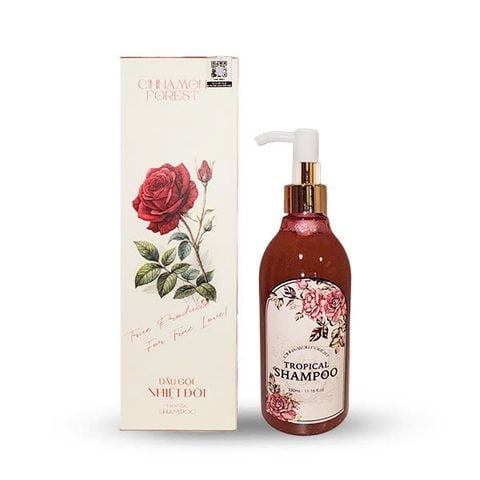  Dầu Gội Nhiệt Đới  - Cinnamon Forest - Lưu Hương Lâu , Giảm Gàu Ngứa , Hỗ trợ Kích Thích Mọc Tóc 