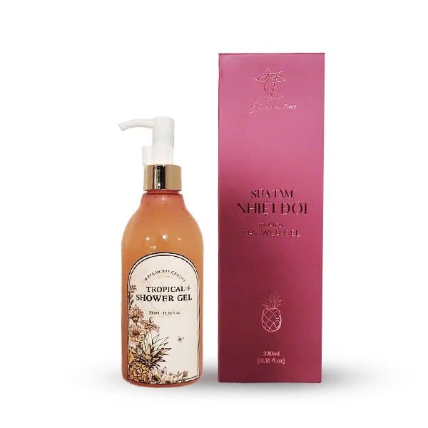  Sữa Tắm Nhiệt Đới - Cinnamon Forest - Lưu Hương Lâu , Dưỡng Da , Sạch Sâu , Giữ Ẩm 