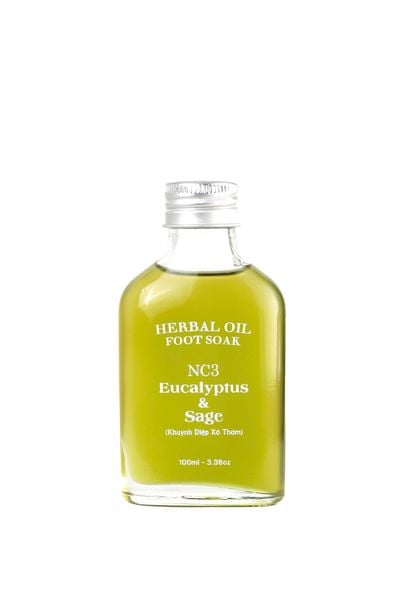  Cao Ngâm Chân Khuynh Diệp Xô Thơm #NC3 - Herbal Oil Foot Soak Eucalyptus & Sage #NC3 