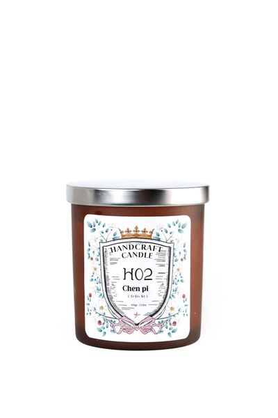  Nến Thơm Trần Bì #H02 - Handcraft Candle Chenpi #H02 