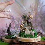  Chụp Thủy Tinh Rêu D11-H12 003 