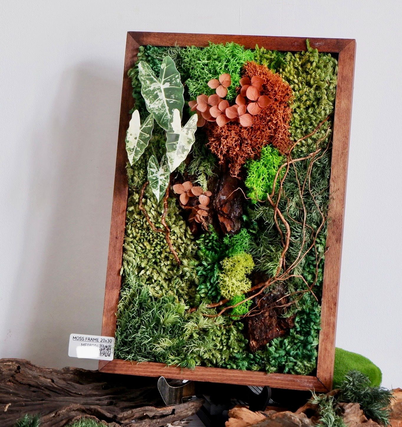  Tranh rêu 20x30 006 trang trí nội thất 