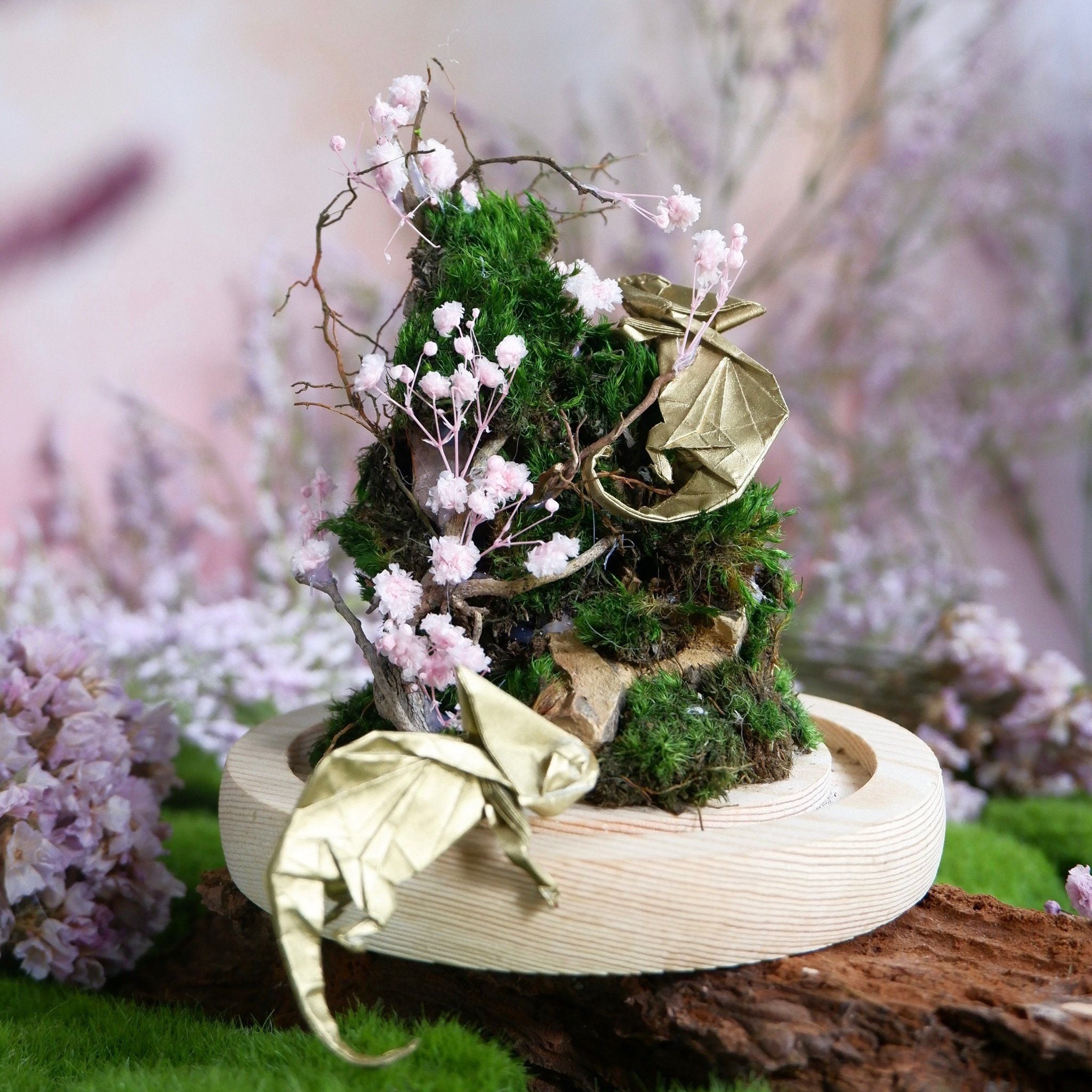  Chụp Thủy Tinh Rêu D11-H12 006 